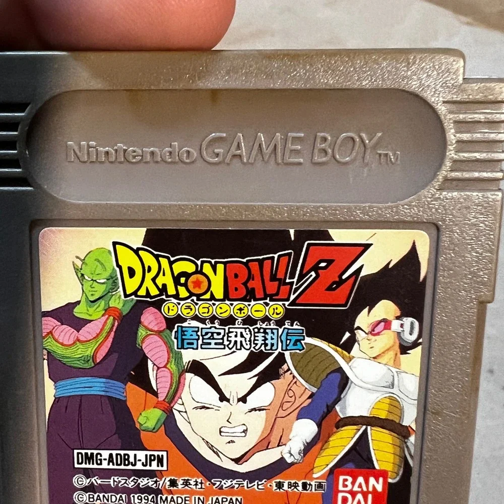 Bandai Dragon Ball Z Goku Hishoden Game Boy Untested Gray Japan Import